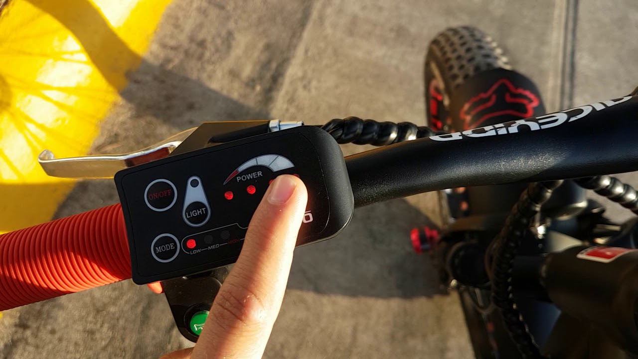 BICICLETA ELÉCTRICA FORMULA Como usarla!
