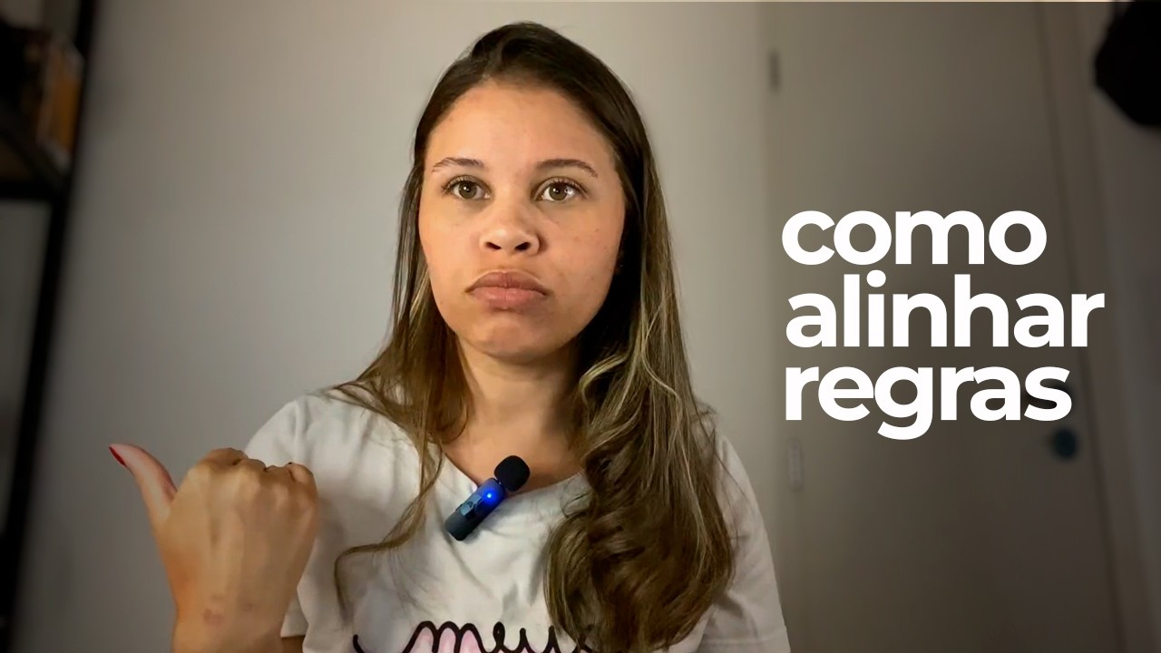 Adultos alinhados: regras iguais em casa para mais autonomia e limite  com seu filho(a)