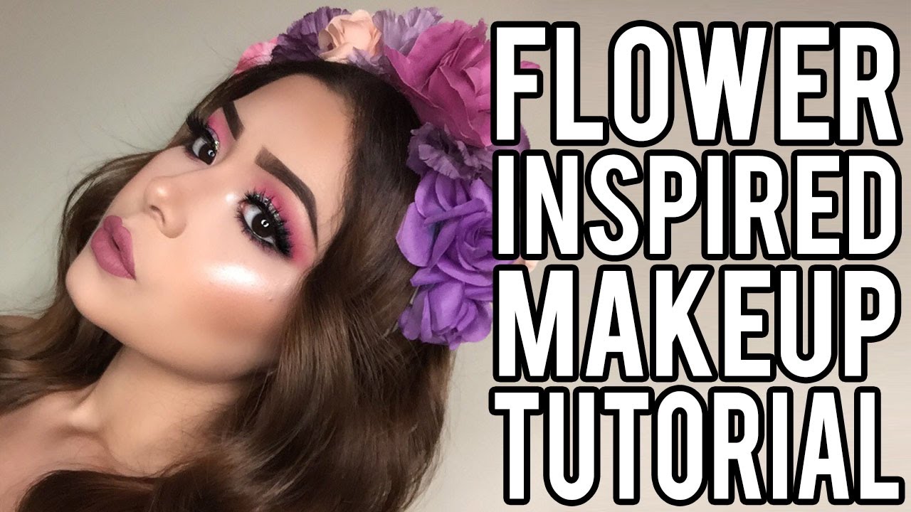 Flower Crown Makeup Look | Daisy Marquez