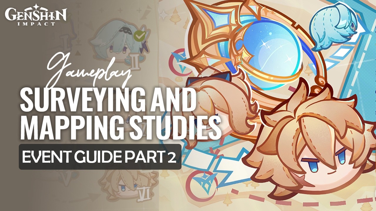 Surveying & Mapping Studies Event Guide Day 2 | 3000 High Score Calibration | Genshin Impact Luna VI