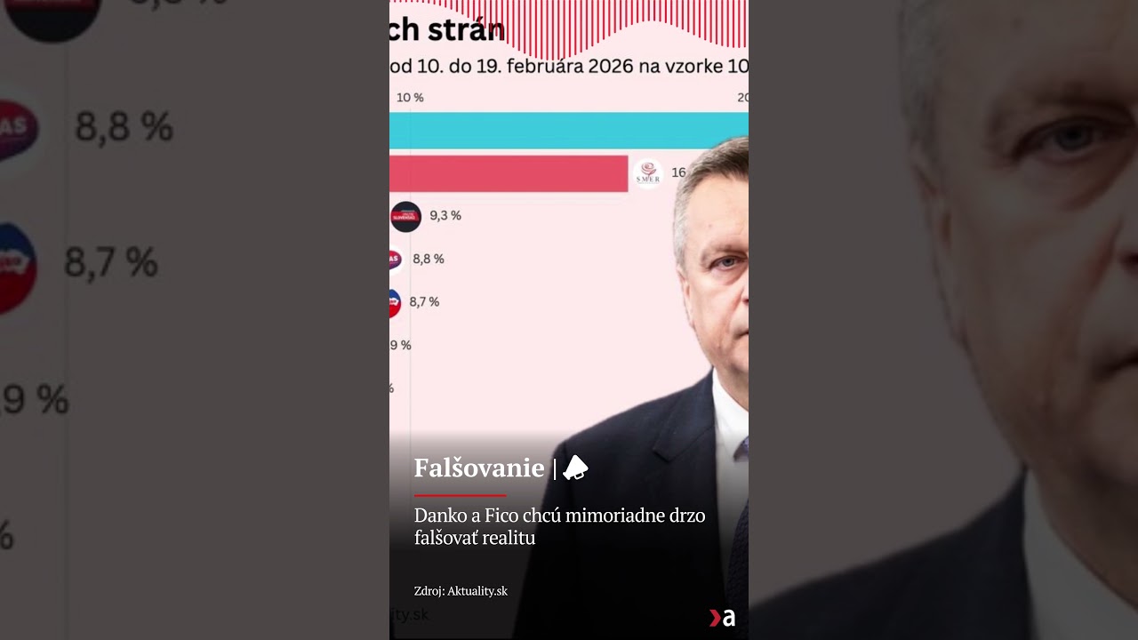 Danko a Fico chc&uacute; mimoriadne drzo fal&scaron;ovať realitu | #aktuality #n-s #danko_andrej #pomsta