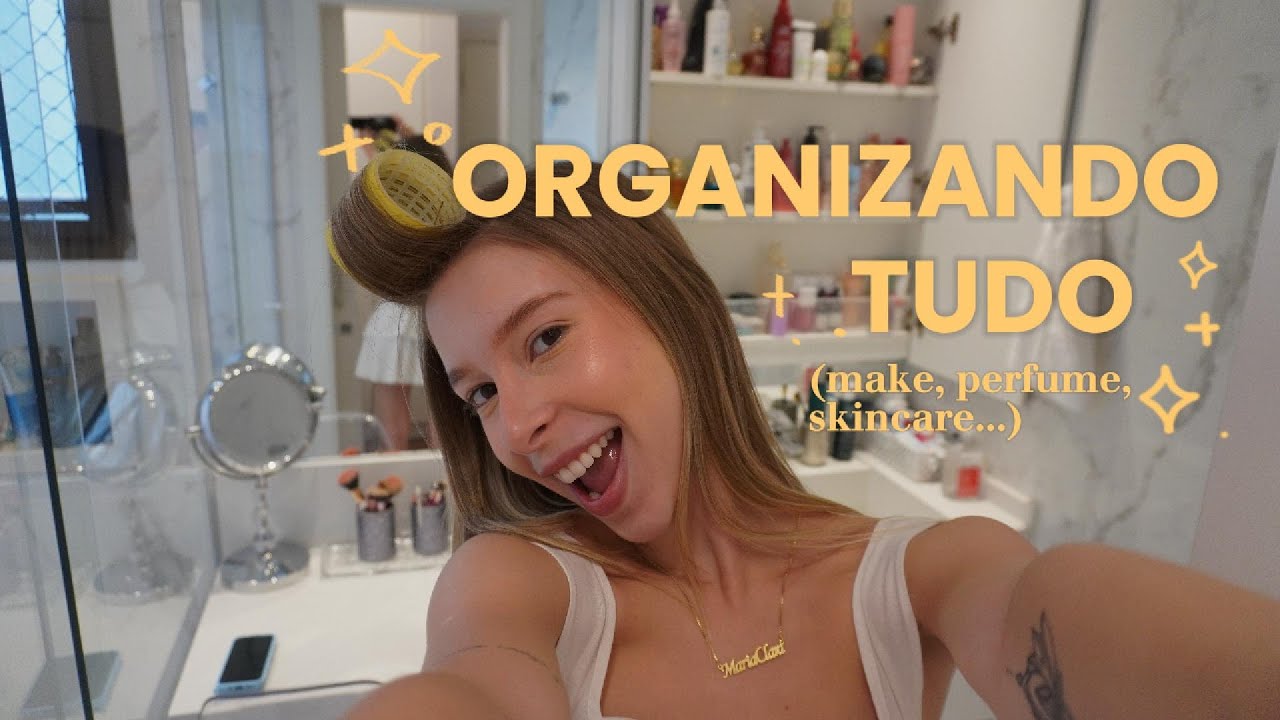 ORGANIZANDO MEUS PRODUTOS COMIGO!