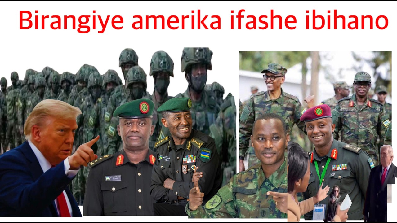 Ibihano by’Amerika kuri RDF n’Abasirikari bakomeye/M23 iragakoze.Menya ubwoko bwabyo