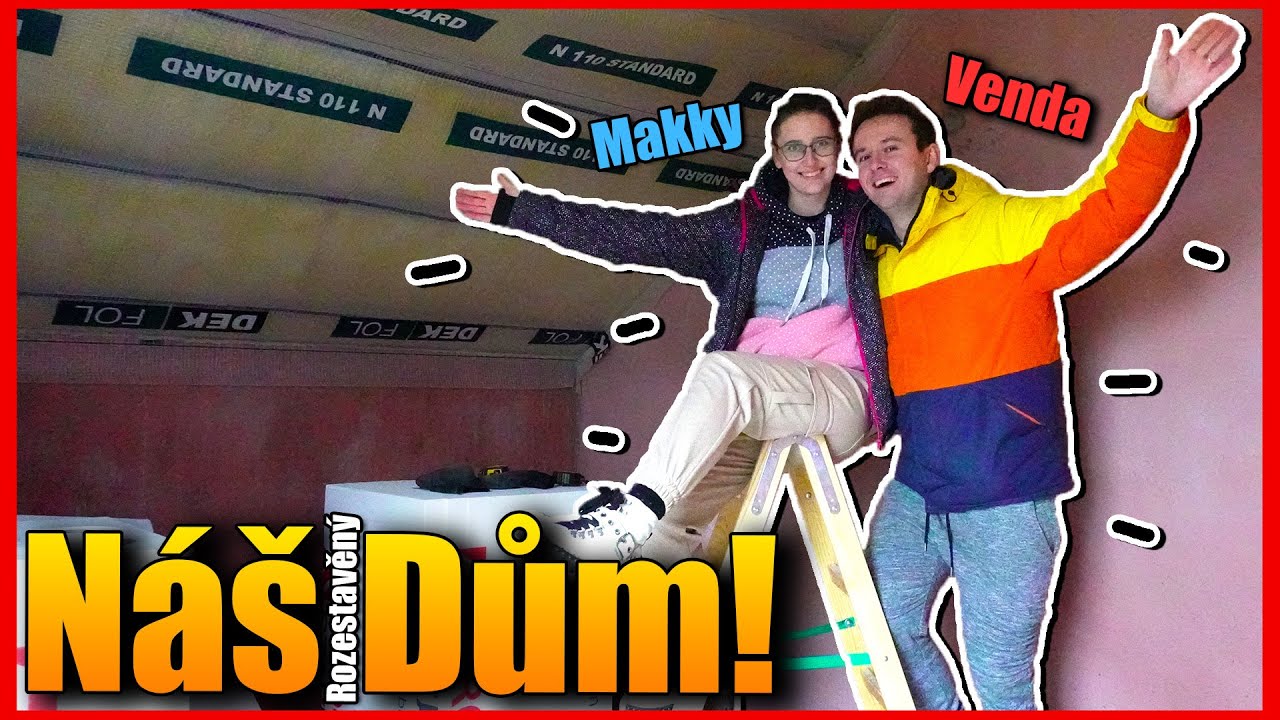 První prohlídka VENMAKKY DOMU!🤩🏠