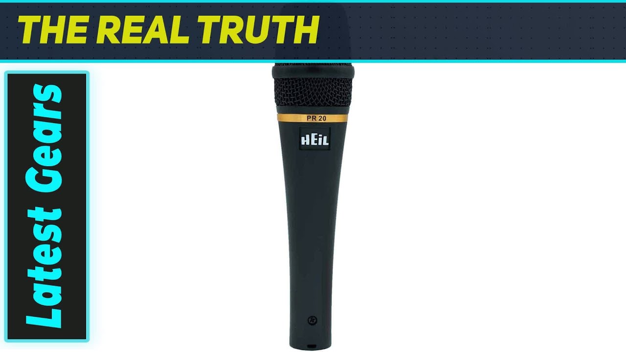 Heil Sound PR-20UT: The Best Dynamic Mic for Vocals & Speech?