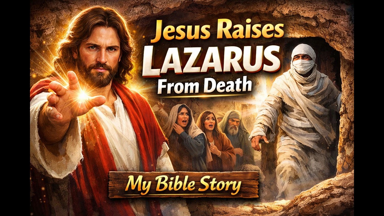 After 4 Days in the Tomb… Jesus Raises Lazarus! (Powerful Bible Story)