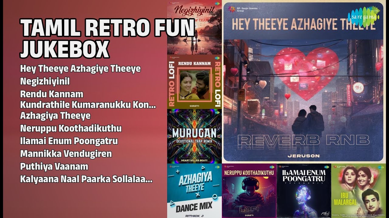திவ்யா பாடிய ஜுக்பாக்ஸ் | Divya Vivekanandan Songs | Hey Theeye Azhagiye Theeye | Negizhiyinil