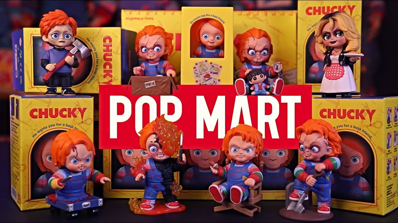 Распаковка вирусной серии комиксов «Чаки» от Popmart | Эдгар-О