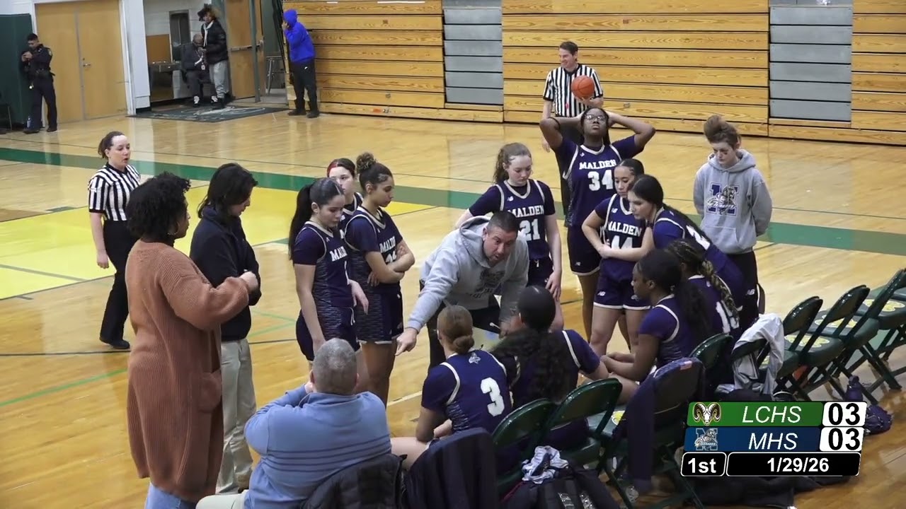 LCHS Girls Basketball vs Malden January 29, 2026