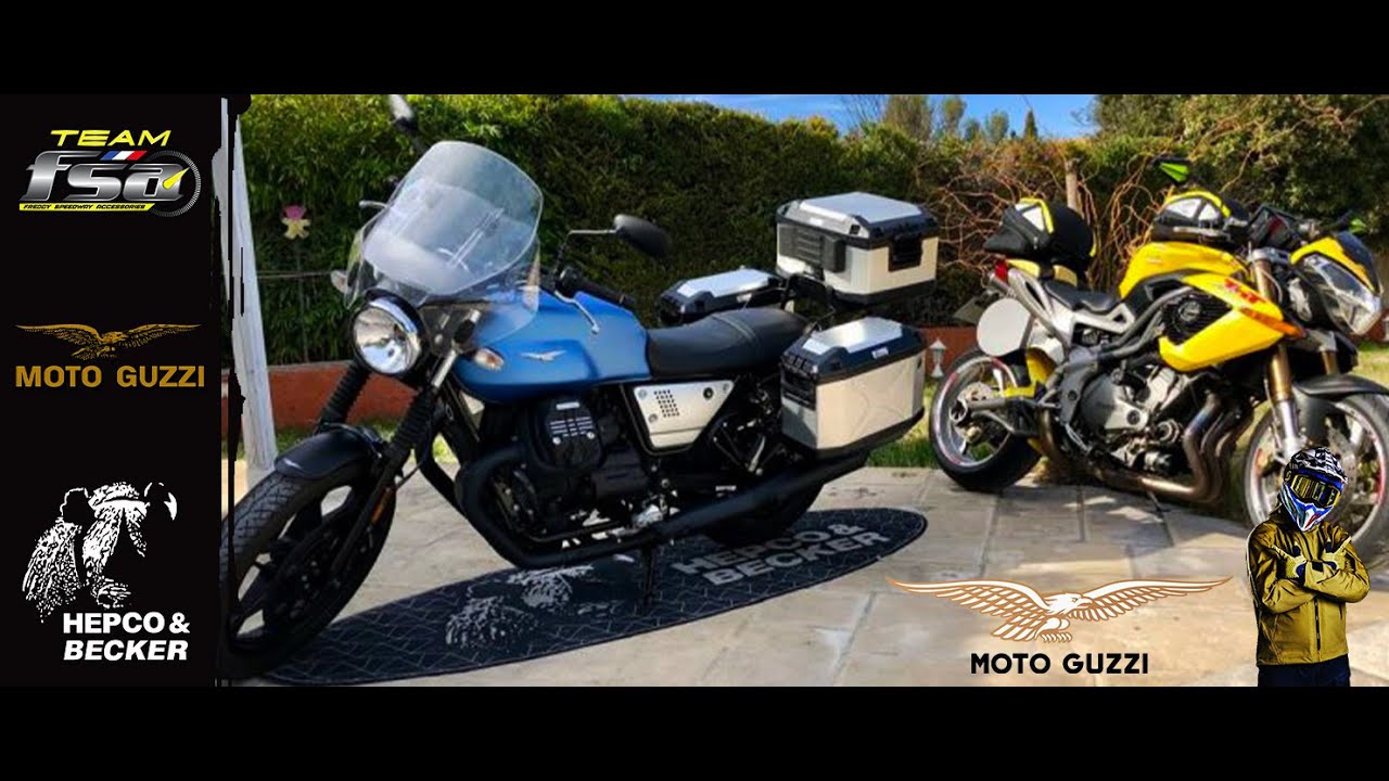 Moto Guzzi V7 III Bagagerie Full Hepco-Becker - TEAM FSA