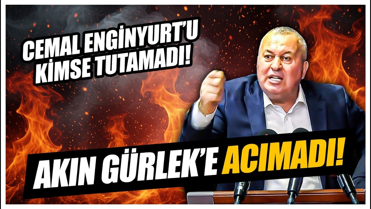 Cemal Enginyurt'u kimse tutamadı! Adalet Bakanı Akın G&uuml;rlek'e acımadı!