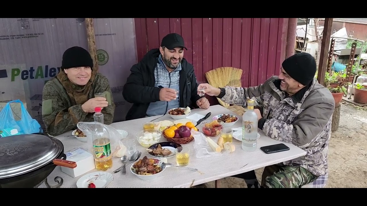 В гостях у будущего участника соревнований Петра!
