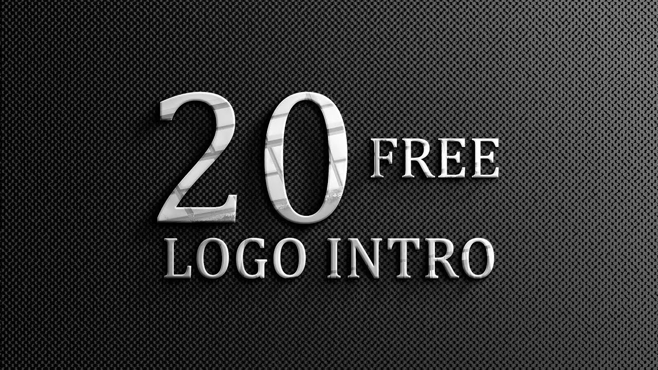 20 free Amazing intro logo After Effect Template