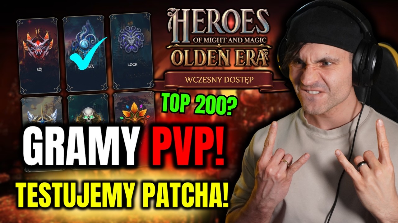 TESTUJEMY PATCHA!🔥Wbijemy top 200 dzisiaj?! Gry Rankingowe PvP  - Olden Era LIVE | !HOLY