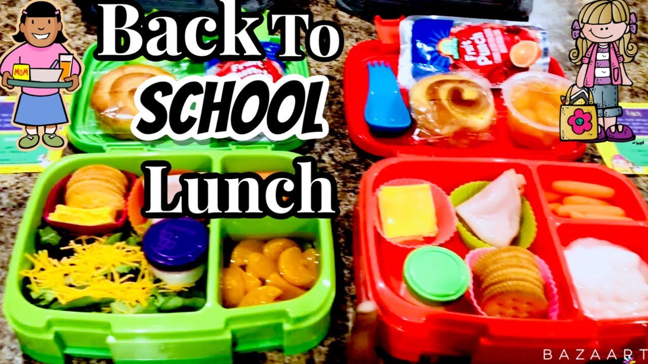 BACK TO SCHOOL LUNCH IDEAS WEEK 1 | BENTO STYLE LUNCHES
