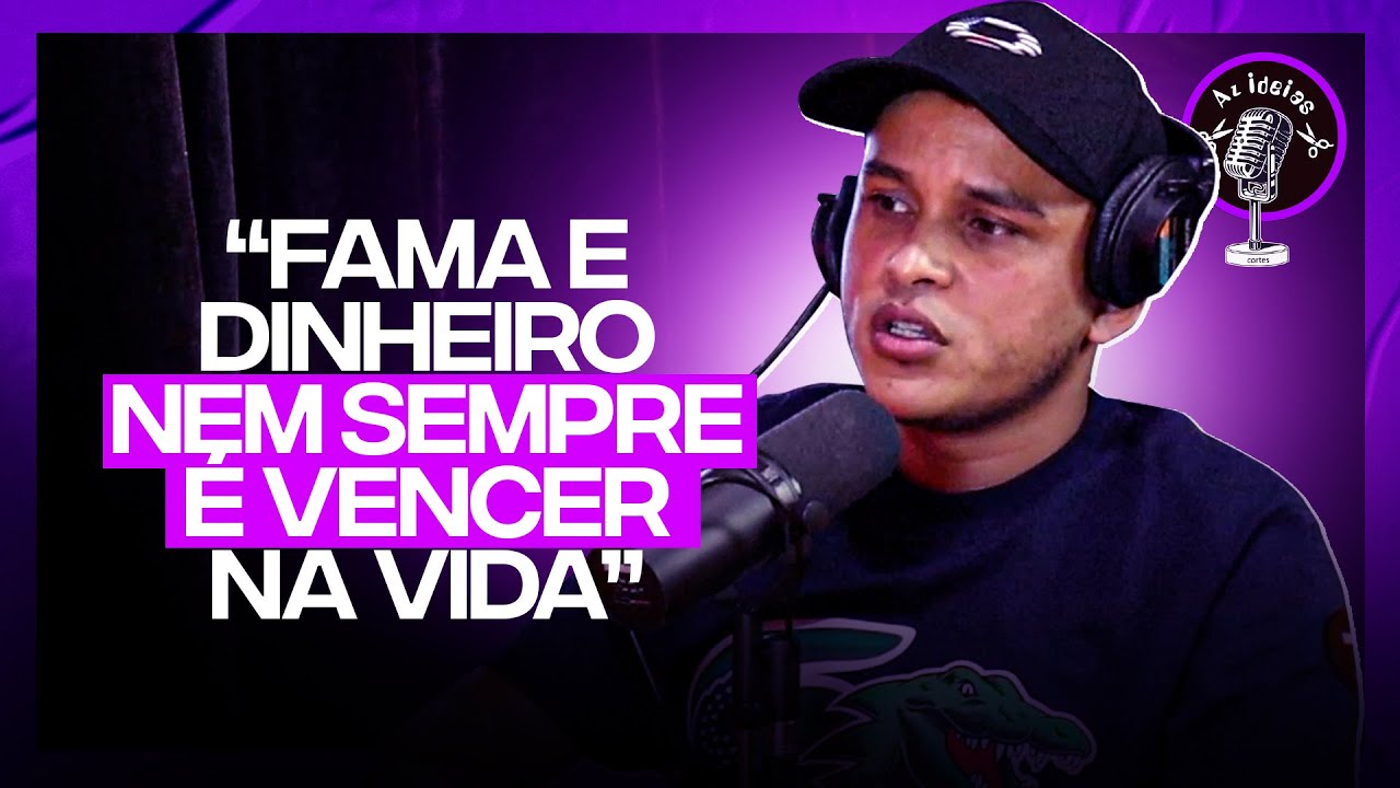 BACKDI E BIO G3 FALAM SOBRE FAMA, ESPA&Ccedil;O E DINHEIRO - Cortes Az Ideias Podcast