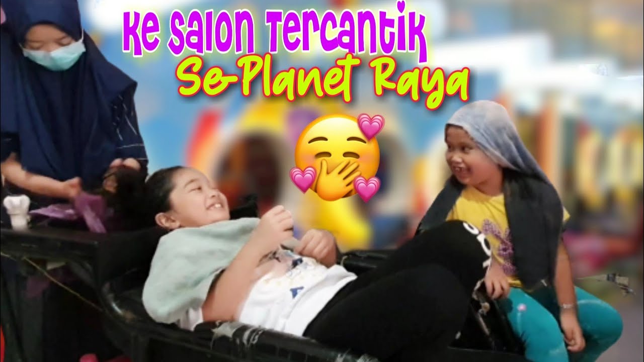 HANUM DAN BOCIL CREAMBATH KE SALON TER CANTIK SE-PLANET RAYA 😁 Shafeea hanum
