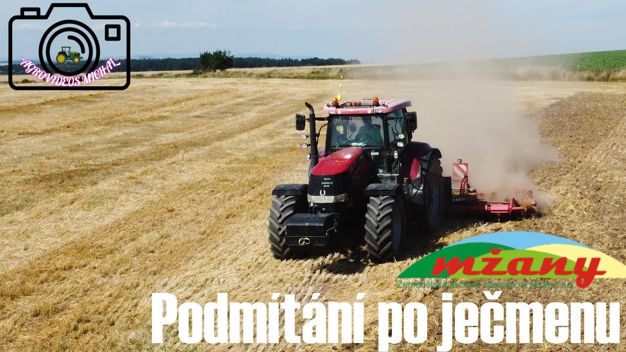 podmítání pole s Case Puma 185 CVX a Horsch Joker 6CT