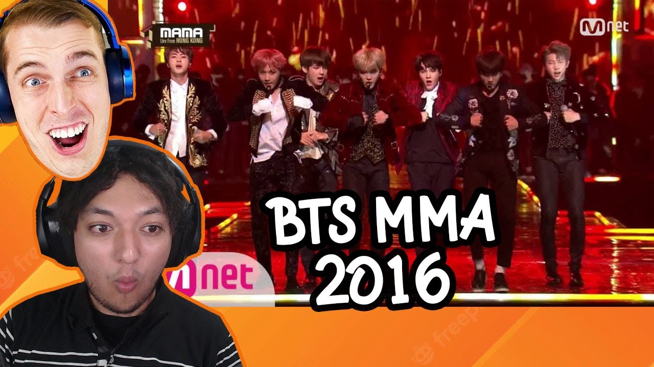 BTS MMA 2016 Blood Sweat and Tears + Fire Reaction (Ft. ComedianReacts)