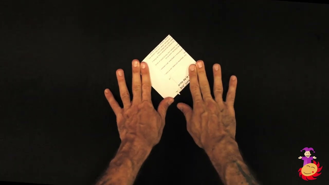Cómo hacer un barquito de papel - Sol y Tierra Teatro Ecosocial