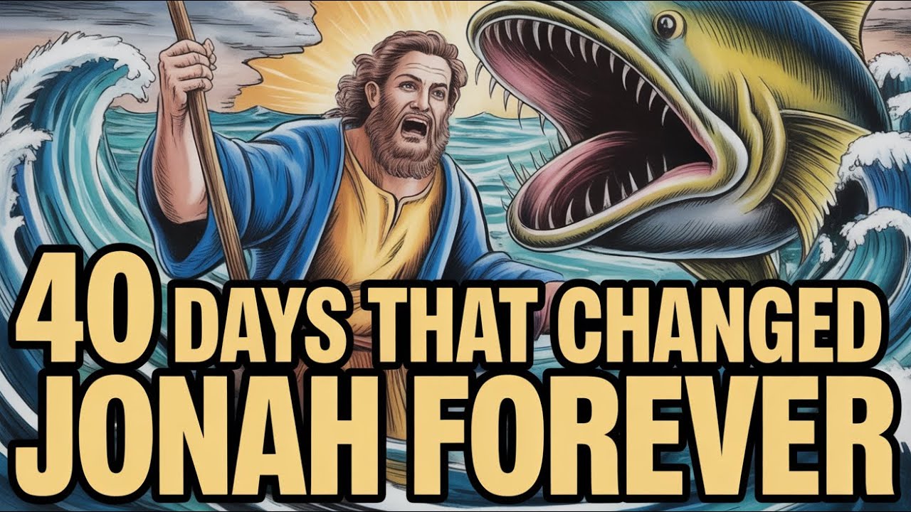 DISCOVER THE INCREDIBLE TRANSFORMATION IN JONAH: A SACRED JOURNEY OF FAITH REVEALED IN 40 DAYS!