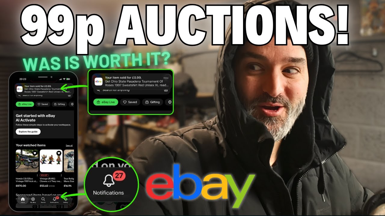 I Listed 50 Items With eBay&rsquo;s 99p Auctions - What Could Possibly Go Wrong?!