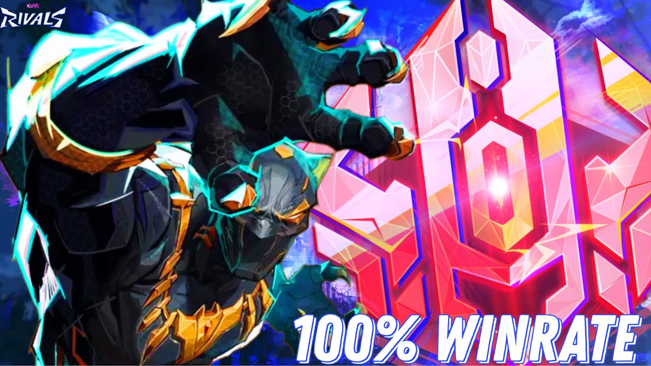 Demolishing 0.001% Ranked Lobbies with Black Panther | Marvel Rivals