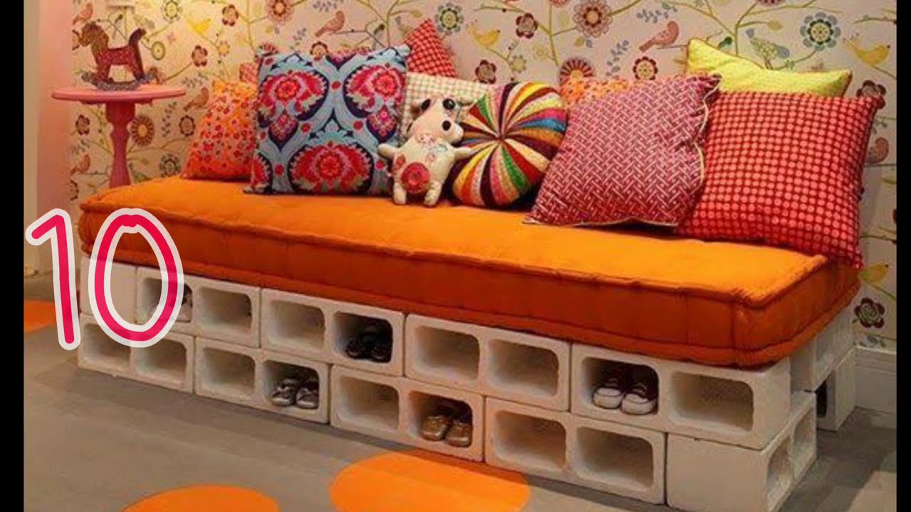 14 ideias lindas de decoração com bloco de concreto | Sustentabilidade