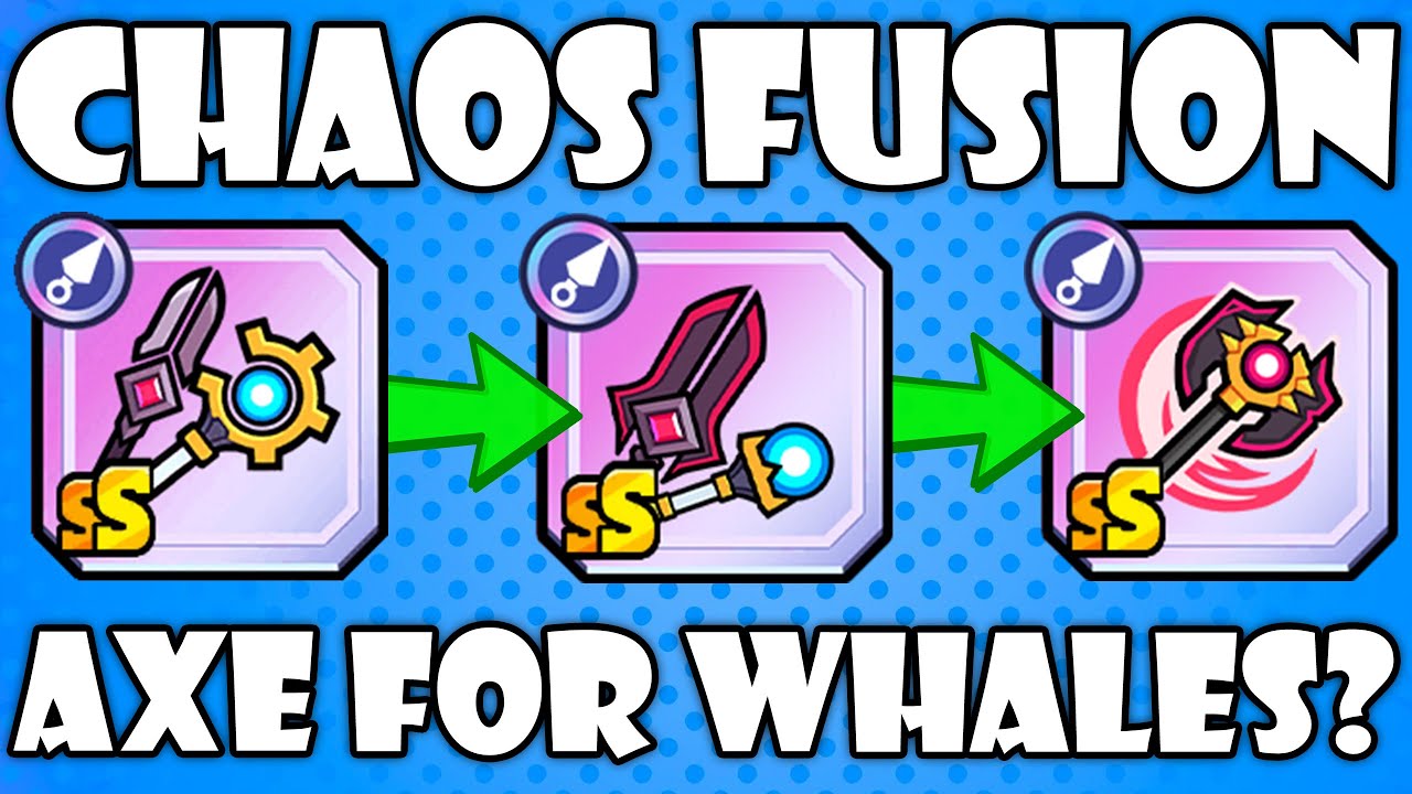 SS AXE, IS A NEW WEAPON FOR WHALES? - Survivor.io Chaos Fusion