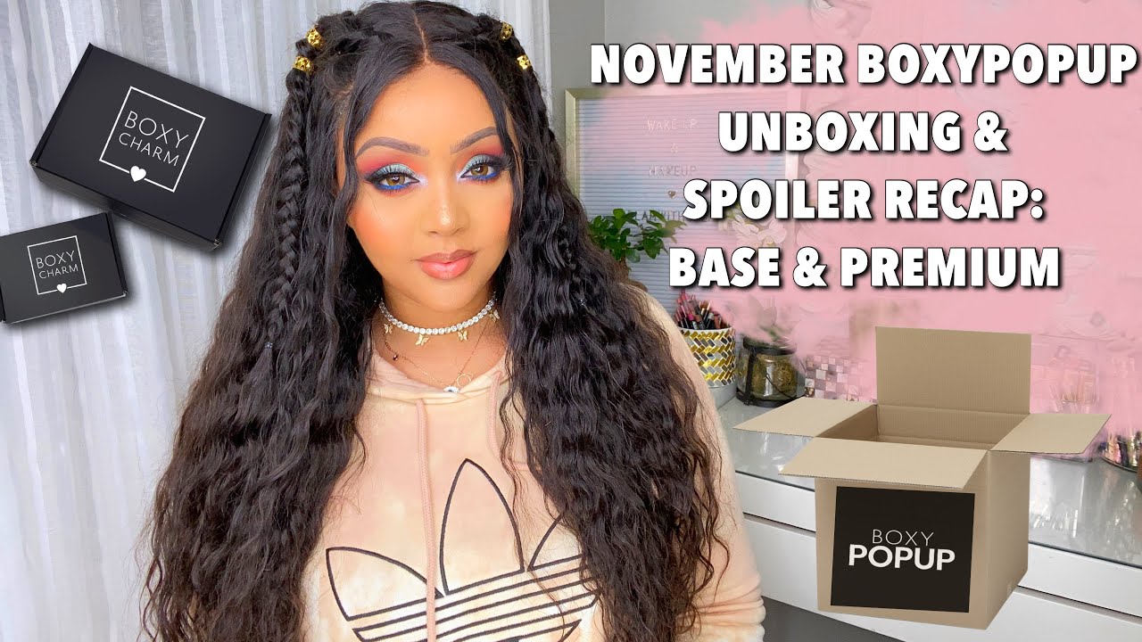 NOVEMBER BOXYCHARM BOXYPOPUP PR UNBOXING & FULL NOVEMBER 2020 SPOILER RECAP FOR BASE & PREMIUM