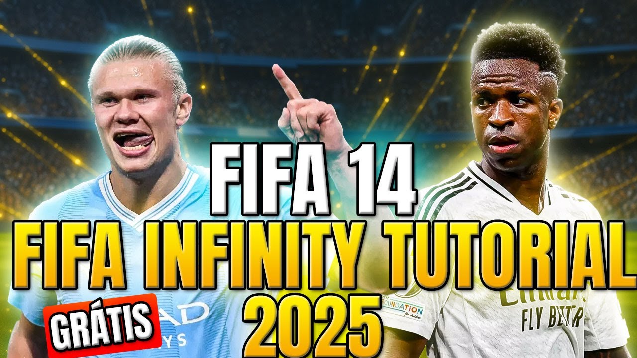 📚⚽ TUTORIAL PATCH FIFA 14 FIFA INFINITY 2025 🔥 UNIFORMES, FACES, PLACARES E ESTÁDIOS 🏟️✨