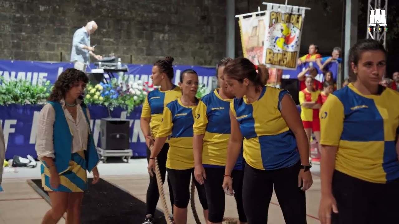 Il Palio Delle Contrade 2024 // Tiro alla fune Donne Porcello vs Pieve