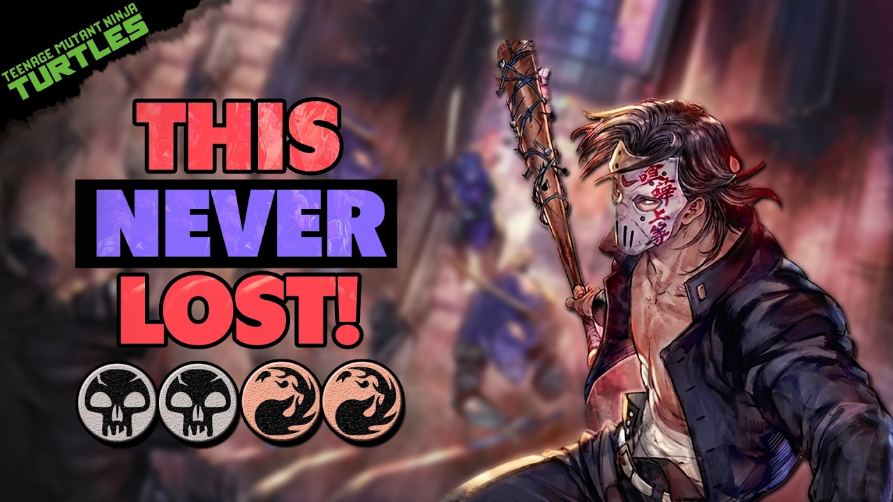 100% WINRATE - MY FAVOURITE DECK | MTG Arena TMNT