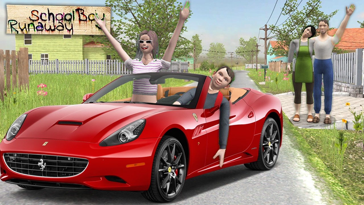 АНДРЕЙ КУПИЛ ФЕРРАРИ 🤑💰 ВИКА ВЛЮБИЛАСЬ? 😍 | SchoolBoy Runaway