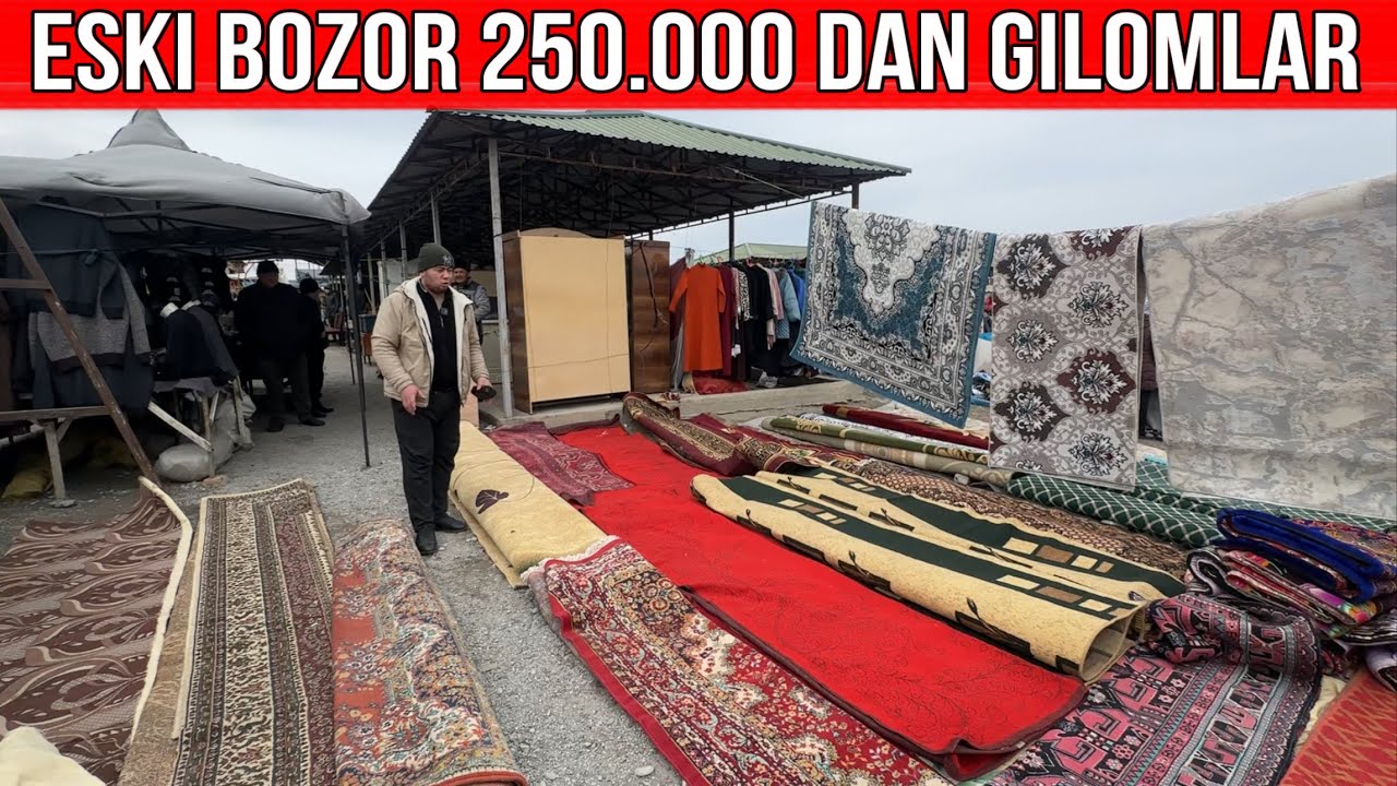 FARG'ONA ESKI BOZOR ARZON GILOM NARXLARI