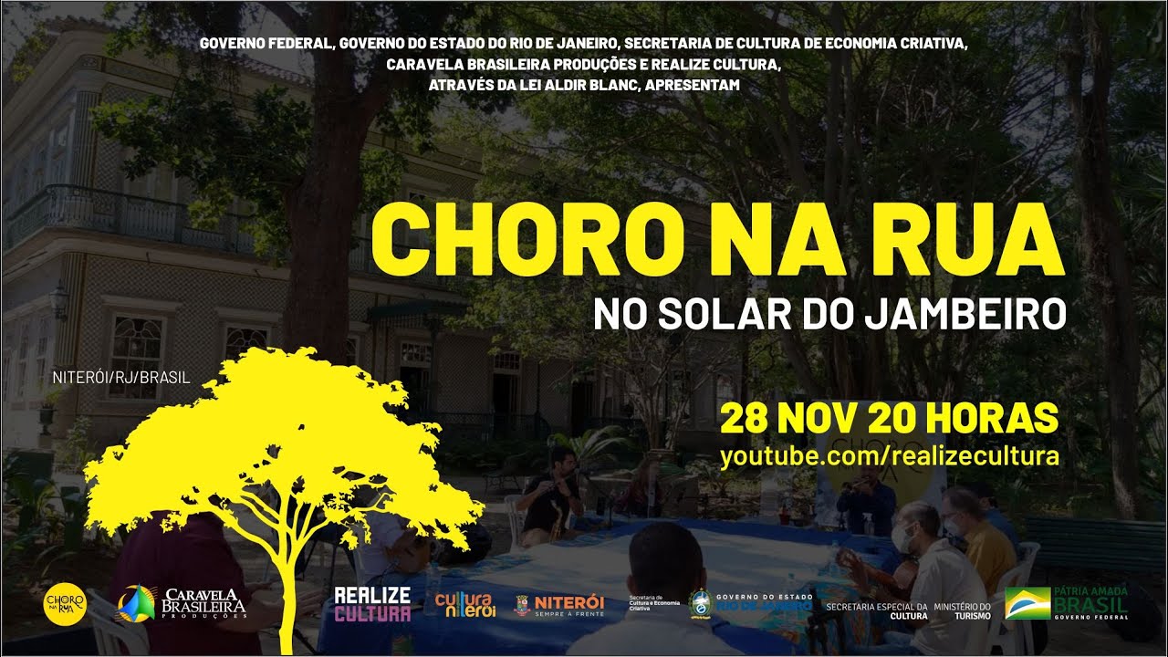 CHORO NA RUA NO SOLAR DO JAMBEIRO