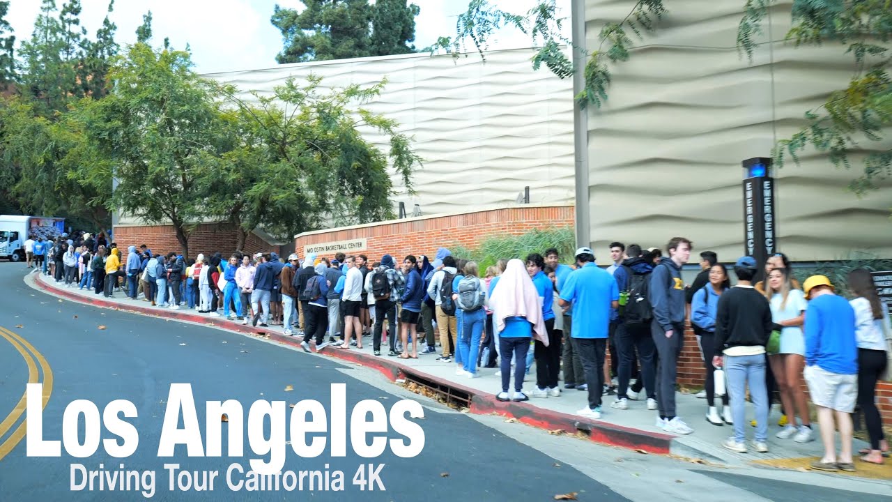 [4K] LOS ANGELES🇺🇸 Driving Tour - UCLA | Sawtelle Japantown | California