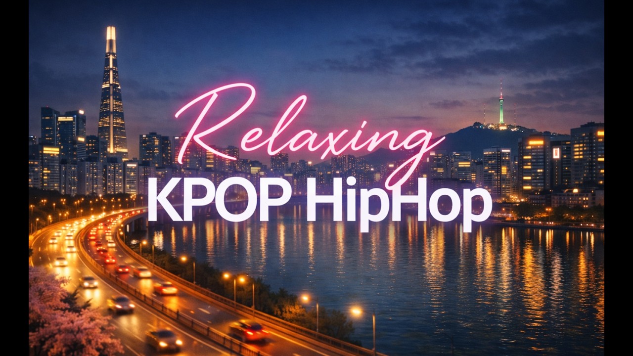 [ Seoul Vibe : On ] Relaxing K-POP HipHop 🌙 Seoul Night Drive | Chill Korean Hip Hop Mix (2 Hours)