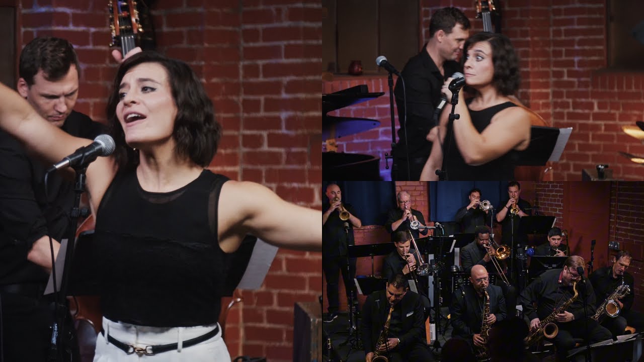 Aubrey Logan - ROUTE 66 GORDON GOODWIN ARRANGEMENT  (Live in concert with BIG BAND in Austin)