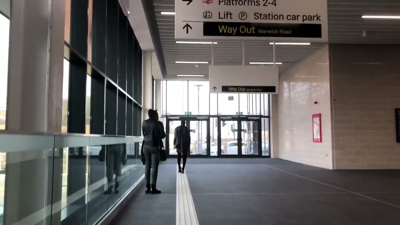 First Look Inside New Coventry Train Station