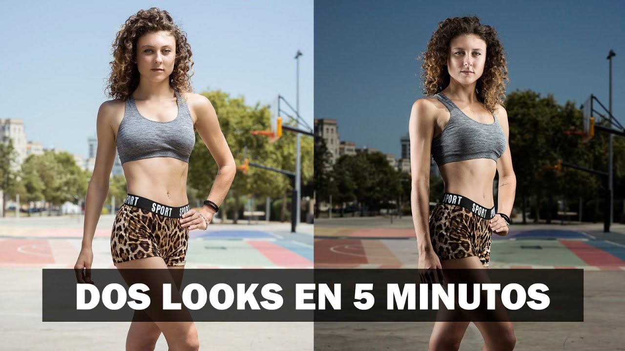 Fotografía con flash en exteriores, CONSIGUE 2 LOOKS EN 5 MINUTOS