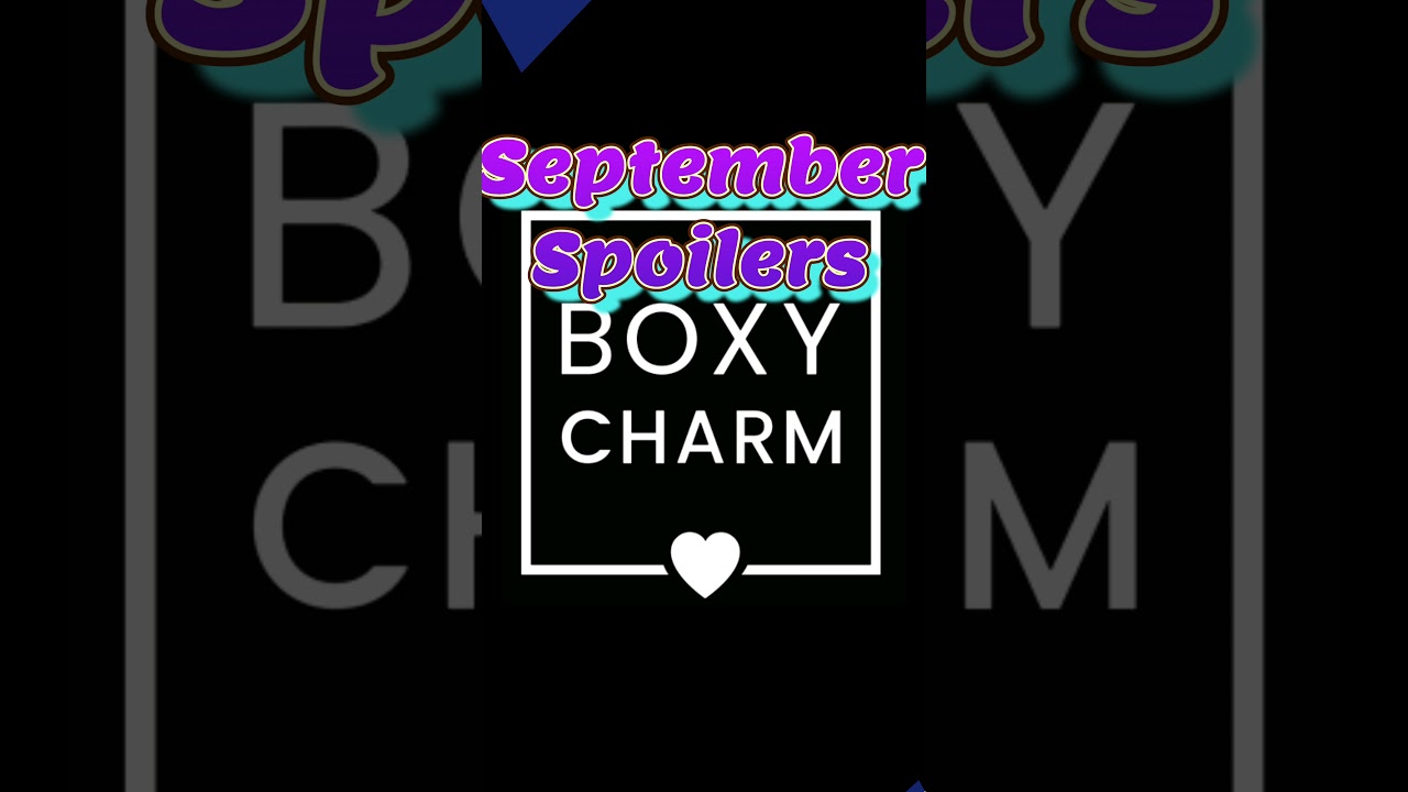 QUICK Boxycharm SPOILERS BASE BOX September 2021!  #shorts