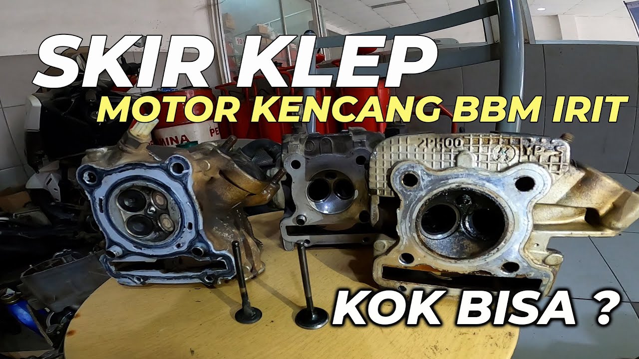 SKIR KLEP NMAX CEGAH KOMPRESI BOCOR MOTOR JADI KENCANG DAN IRIT