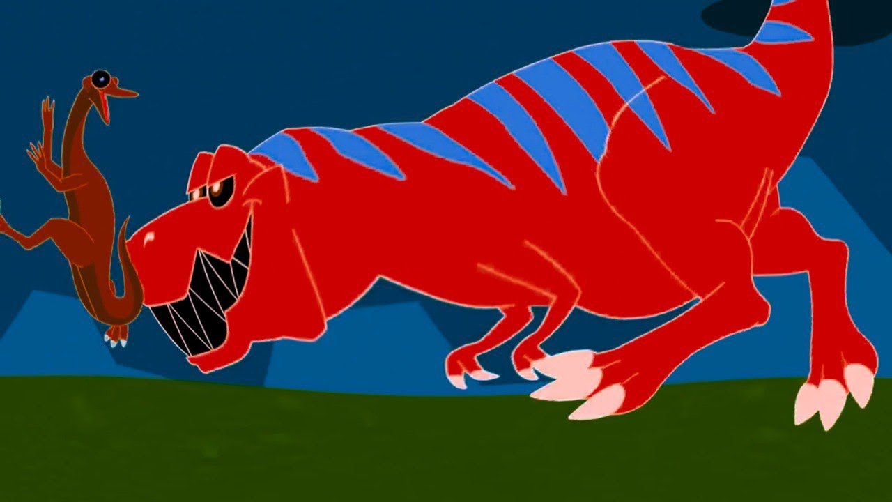 NO ONE CAN RUN AWAY FROM ME | T-REX DINOSAUR(SPONSORED BY KLASKY CSUPO 2001 EFFECTS)