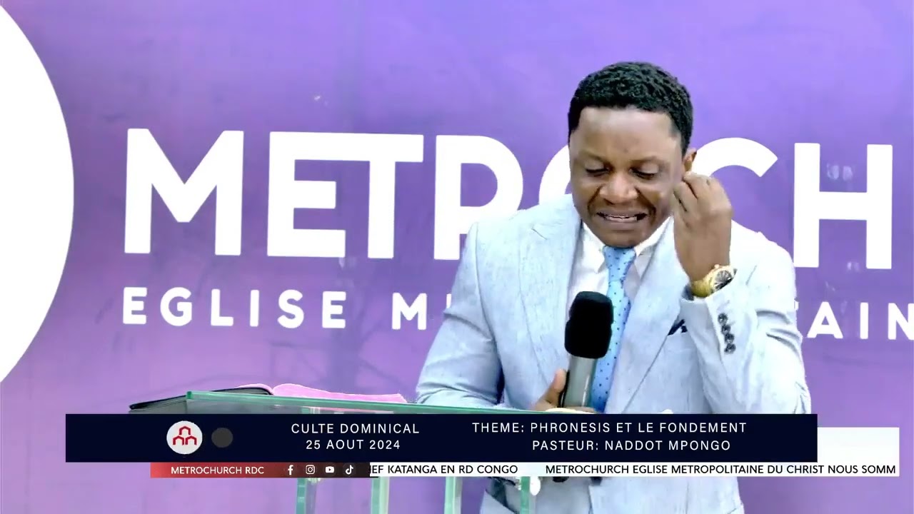 16- #METROCHURCH RDC | Le vrai évangile avec Pasteur #Naddot MPONGO