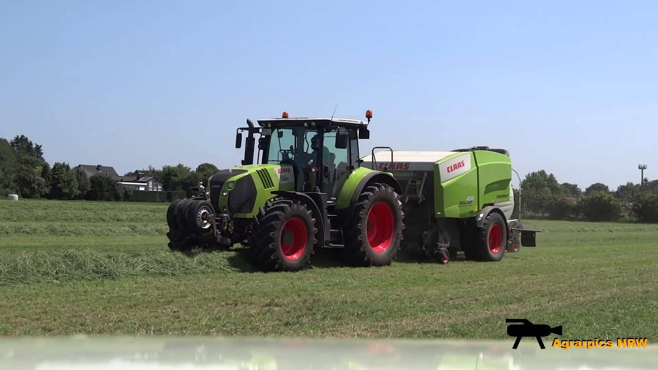 Pressen und Schwaden mit LU Janssen mit Arion 650, 640 [HD]
