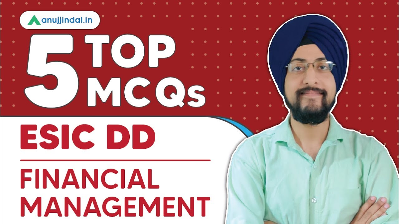 ESIC Deputy Director | Dividend Decision & Valuation of firm | Financial Management | by Harneet Sir