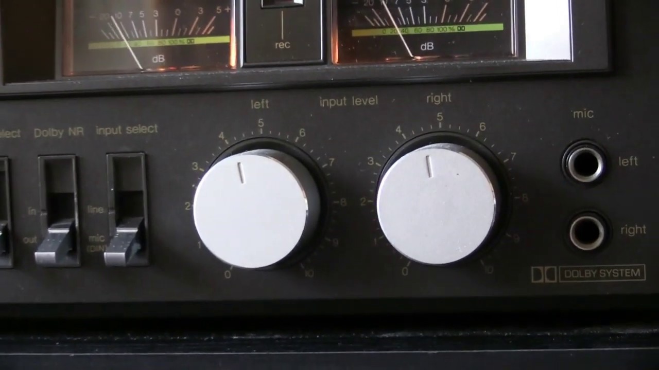 Обзор кассетной деки Technics RS M205
