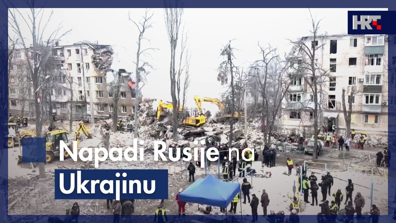Ruski raketni napadi pogađaju Ukrajinu