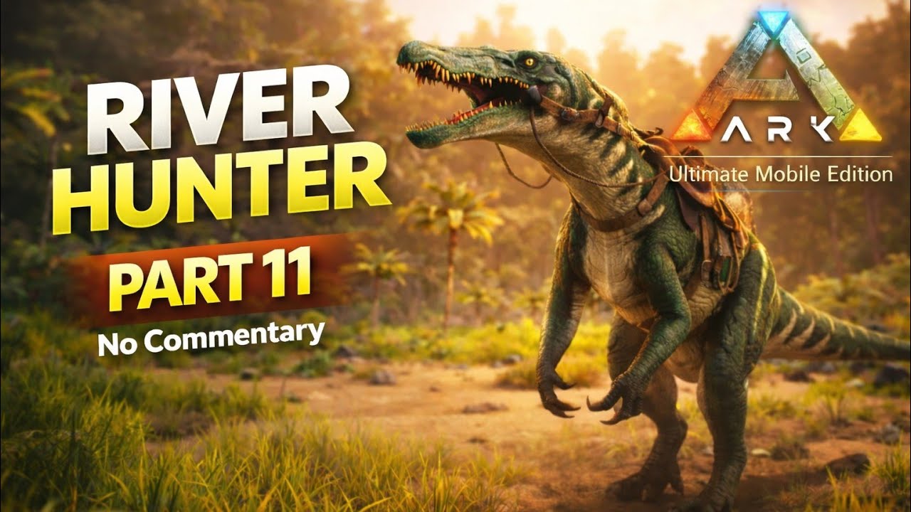 Taming Baryonyx | Ark Ultimate Mobile Edition Part 11 | No commentary | The Island map 